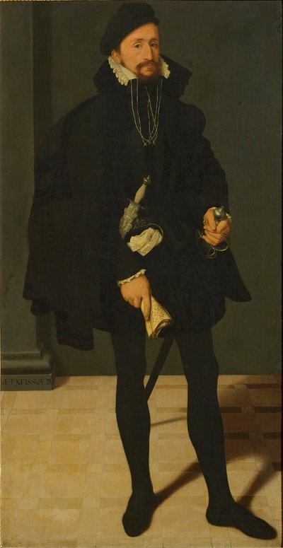 Ritratto di Hans Heinrich Pilgram, 1561 da Nicolas Neufchatel
