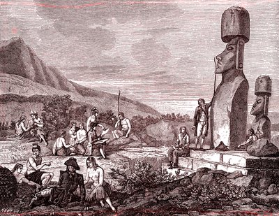Isola di Pasqua da Nicolas Ozanne