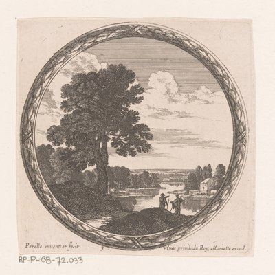 Paesaggio fluviale da Nicolas Perelle