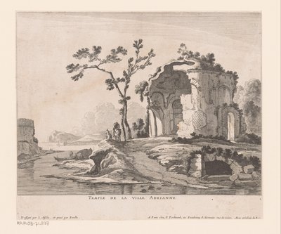 Rovina della Villa Adriana da Nicolas Perelle