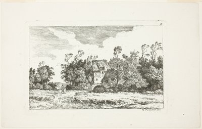 Paesaggio, da Deuxieme Cahier de Paysage da Nicolas Perignon