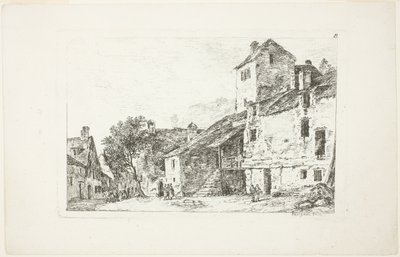 Paesaggio, da Deuxieme Cahier de Paysage da Nicolas Perignon