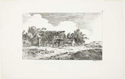 Paesaggio, da Deuxieme Cahier de Paysage da Nicolas Perignon