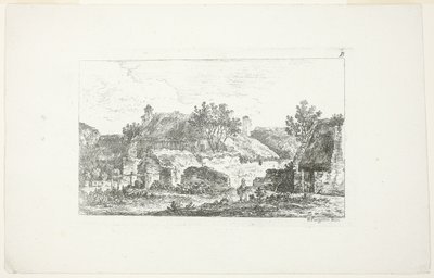 Paesaggio, da Deuxieme Cahier de Paysage da Nicolas Perignon