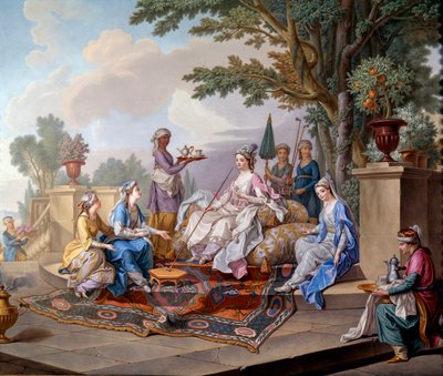 Colazione della Sultana da Nicolas Pierre the Younger Pithou
