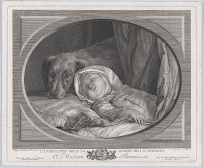 Innocenza custodita dalla fedeltà, 1761-1831 da Nicolas Ponce