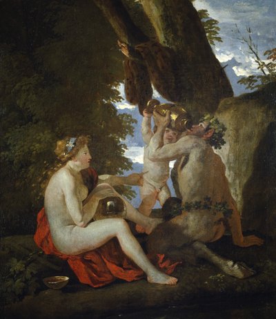 Scena bacchica da Nicolas Poussin