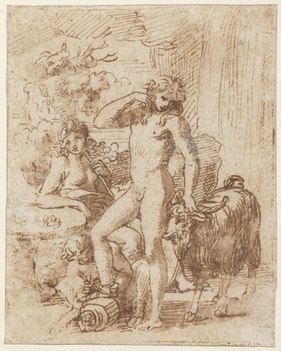 Bacco ed Erigone da Nicolas Poussin