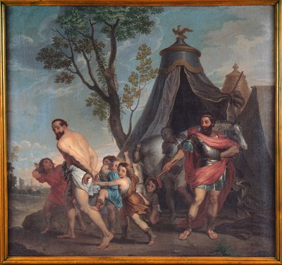 Camillo e il maestro di scuola di Falerii da Nicolas Poussin