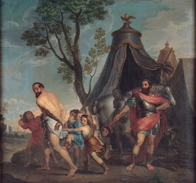 Camillo e il maestro di Falerii, 1635-1640 da Nicolas Poussin
