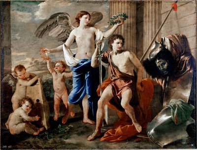 Il trionfo di Davide da Nicolas Poussin