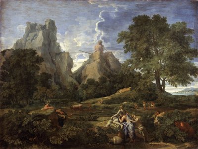 Paesaggio con Polifemo, 1649 da Nicolas Poussin