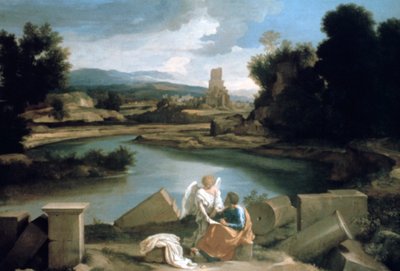 Paesaggio con San Matteo e l