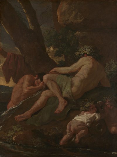 Mida che si lava alla fonte del Pactolo, c.1627 da Nicolas Poussin