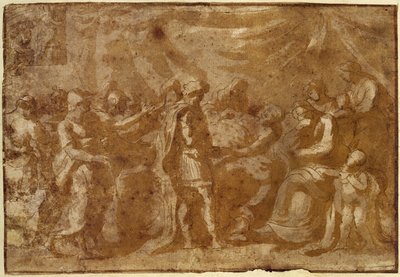 Studio per la Morte di Germanico da Nicolas Poussin