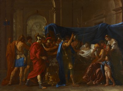 La morte di Germanico da Nicolas Poussin