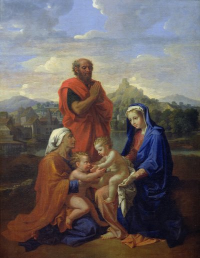 La Sacra Famiglia con San Giovanni, Sant