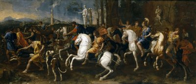 La Caccia di Meleagro, 1634-9 da Nicolas Poussin