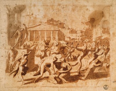 Il Ratto delle Sabine da Nicolas Poussin
