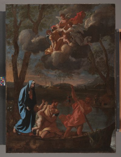 Il ritorno della Sacra Famiglia a Nazareth da Nicolas Poussin