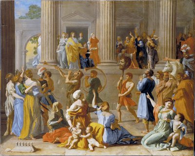 Il trionfo di Davide da Nicolas Poussin