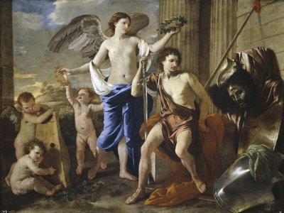 Il trionfo di Davide, 1630 da Nicolas Poussin