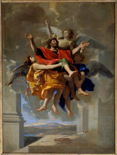 La visione di San Paolo, 1649-50 da Nicolas Poussin