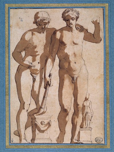 Due atleti da Nicolas Poussin