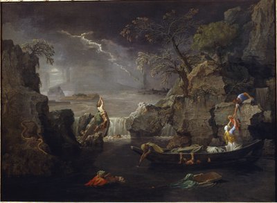 Inverno o diluvio da Nicolas Poussin