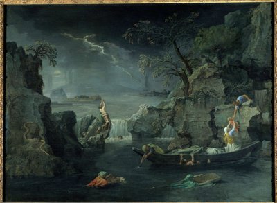 Inverno o diluvio da Nicolas Poussin