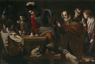 Il rinnegamento di San Pietro, ca 1625 da Nicolas Tournier