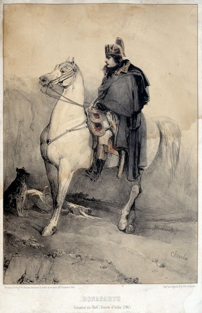 Ritratto equestre di Napoleone I Bonaparte, Generale in Capo dell