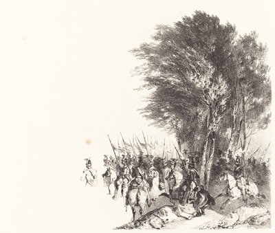 Lancieri in Marcia da Nicolas Toussaint Charlet