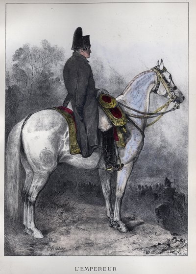 Napoleone in cappotto da Nicolas Toussaint Charlet