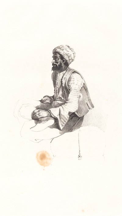 Turco seduto da Nicolas Toussaint Charlet