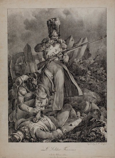 Il soldato francese da Nicolas Toussaint Charlet