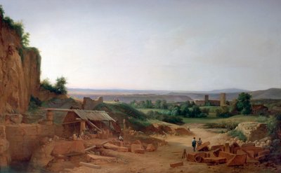 Cava intorno a Lione, 1805-1856 da Nicolas Victor Fonville