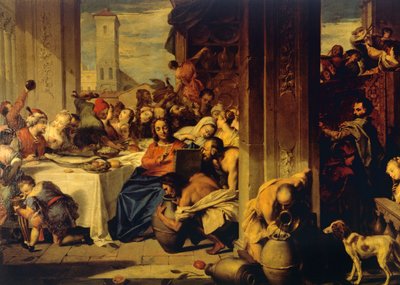 Nozze di Cana da Nicolas Vleughels