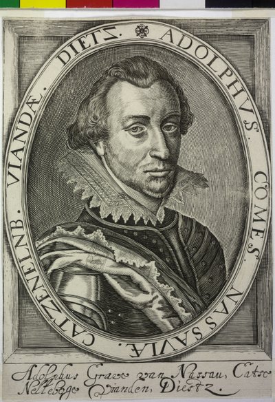 Conte di Nassau-Siegen Adolf da Nicolas de Clerck