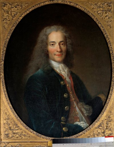 Ritratto di Francois Marie Arouet detto Voltaire (1694-1778) all
