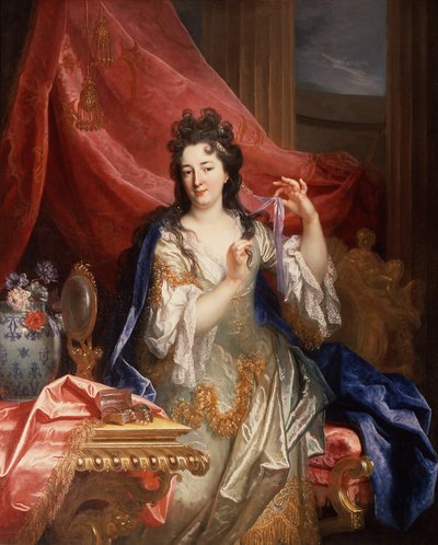 Ritratto di donna, 1696 circa (olio su tela) da Nicolas de Largillière