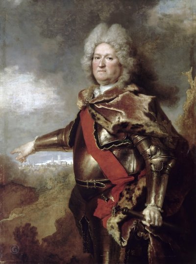 Antoine Le Prestre, conte di Puy-Vauban (1654-1731), governatore di Béthune da Nicolas de Largillière