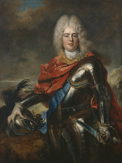 Principe ereditario Federico Augusto di Sassonia da Nicolas de Largillière