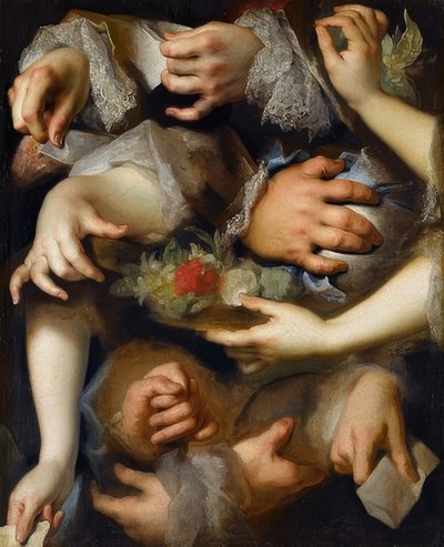 Studio delle mani da Nicolas de Largillière