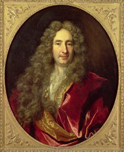 Ritratto di Edme Boursault da Nicolas de Largillière