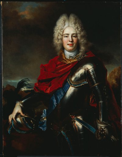 Ritratto di Federico Augusto II di Sassonia da Nicolas de Largillière