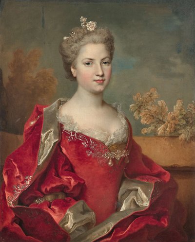 Ritratto di Louise de Rohan duchessa di Montbazon 1704-1780, 1725-1730 da Nicolas de Largillière