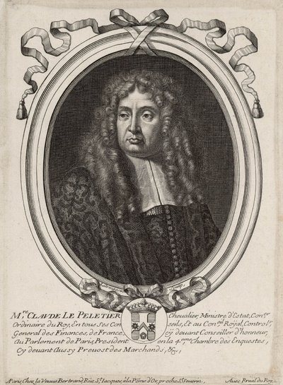 Claude Le Peletier da Nicolas de Larmessin