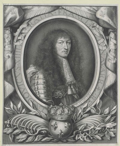 Re di Francia Luigi XIV da Nicolas de Larmessin