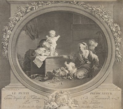 Le Petit Predicateur, XVIII secolo da Nicolas de Launay